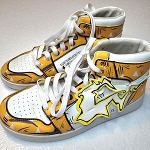 Anime Demon Slayer Cosplay Streetwear Sneakers Shoes Mens 5.5 Women's 7.5 EU 38